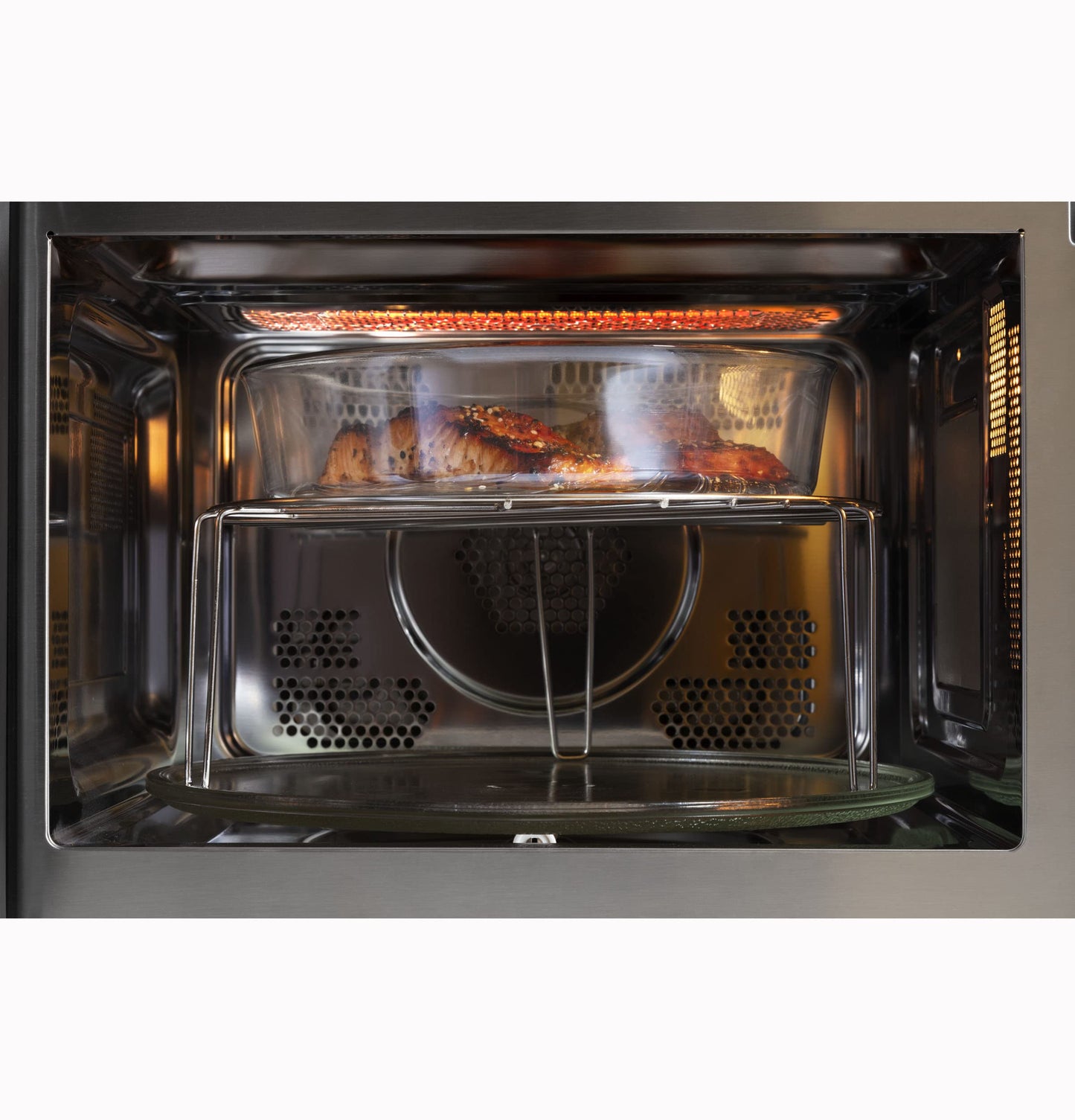 4-in-1 Countertop Microwave Oven with Air Fry & Convection