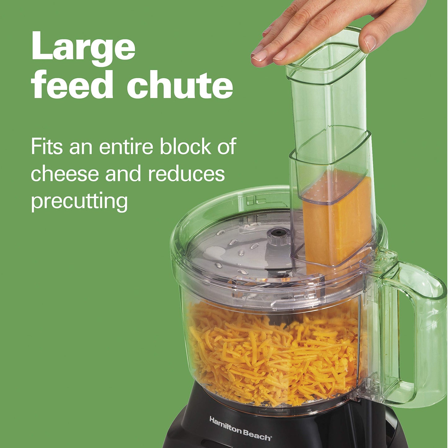 8-Cup Food Processor with Slicing, Shredding & Chopping Functions
