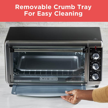 8-Slice Extra Wide Convection Countertop Toaster Oven
