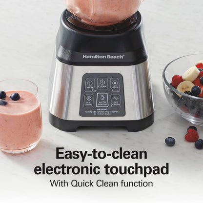 Smart Blender with 5 Functions & 40oz Glass Jar for Smoothies