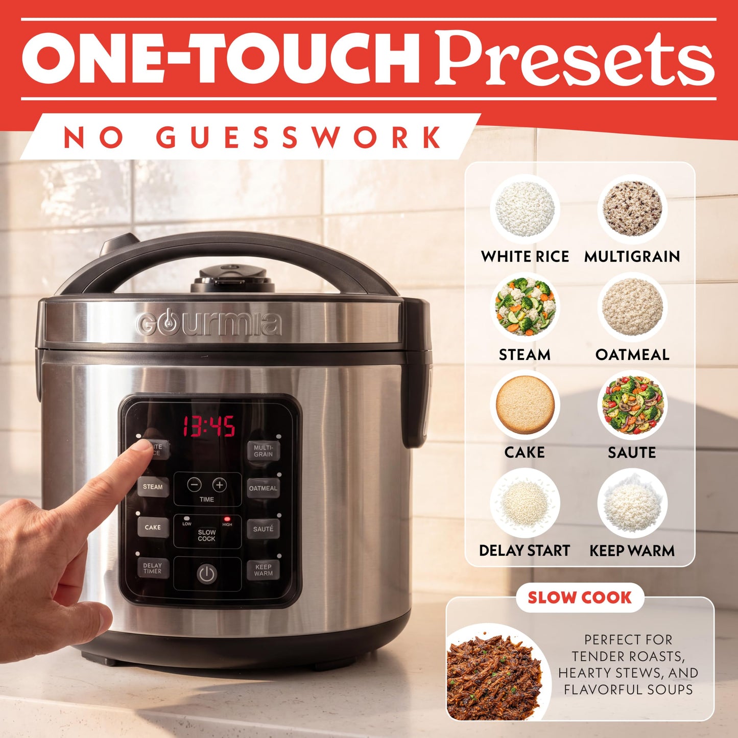 Gourmia Rice Cooker
