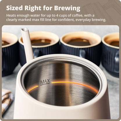 1200W Precision Gooseneck Electric Kettle for Pour Over Coffee