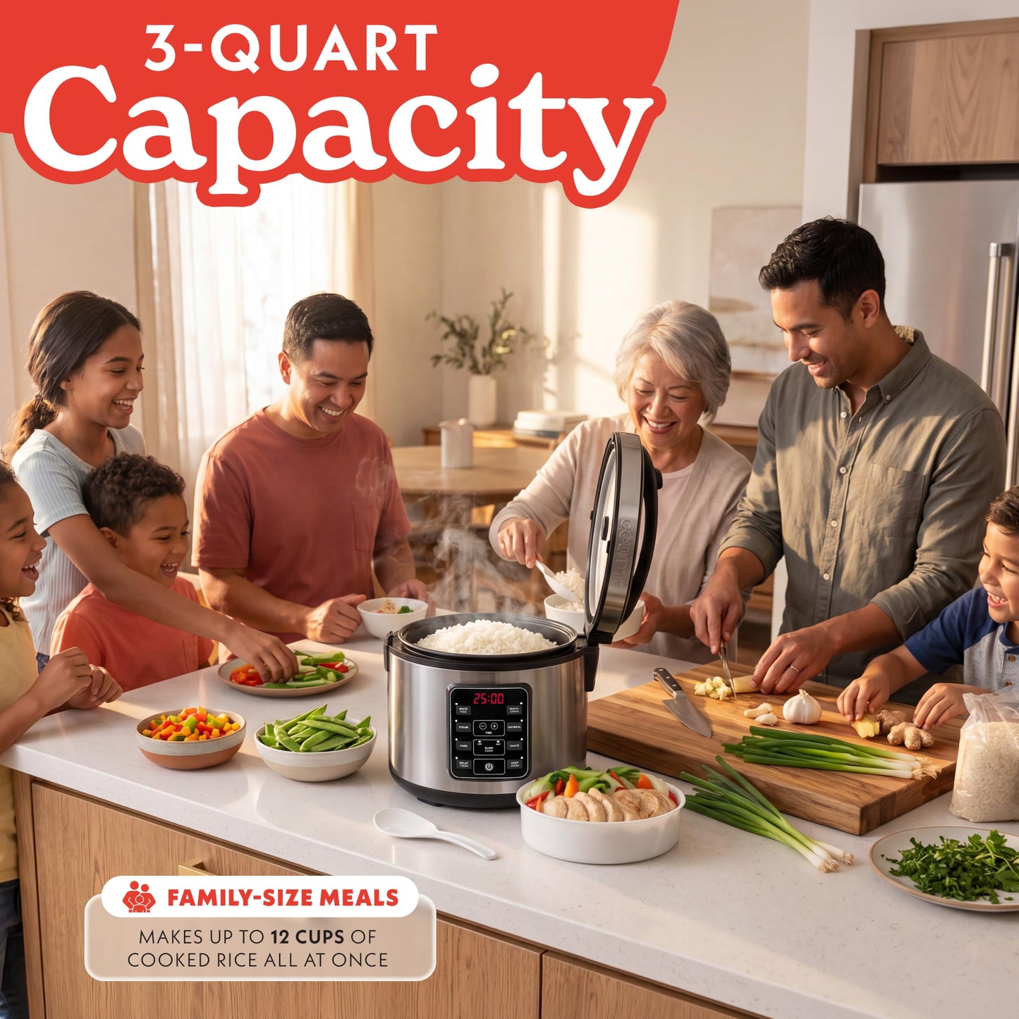 Gourmia Rice Cooker