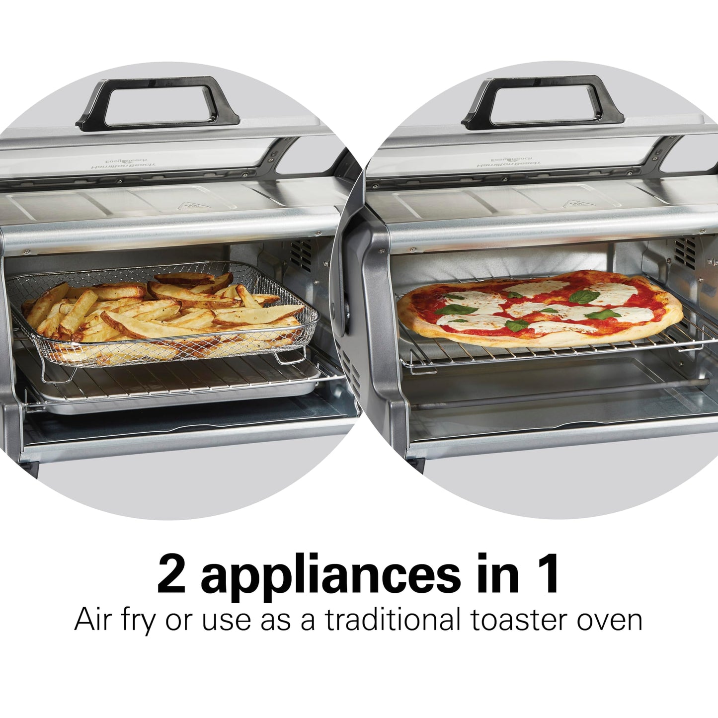 Hamilton Beach Air Fryer Toaster Oven Combo, Stainless Steel