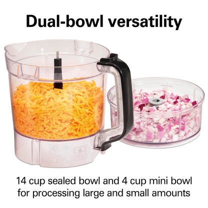 14-Cup Food Processor with Vegetable Chopper & Stainless Steel Blades