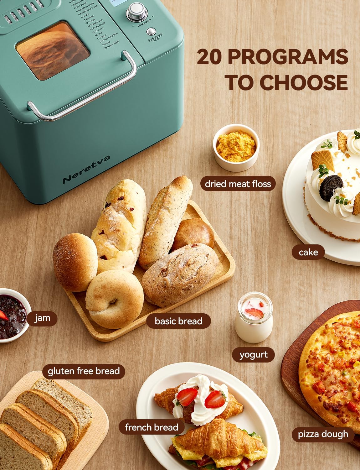 Neretva Bread Maker Machine