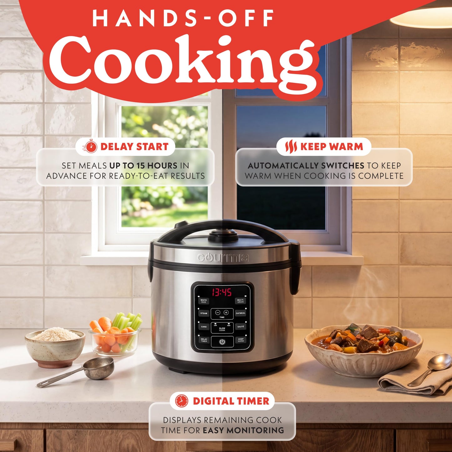 Gourmia Rice Cooker