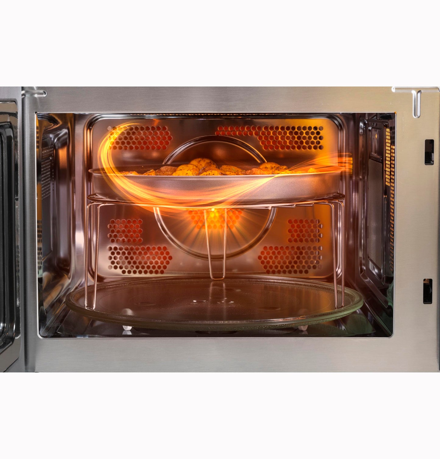 4-in-1 Countertop Microwave Oven with Air Fry & Convection