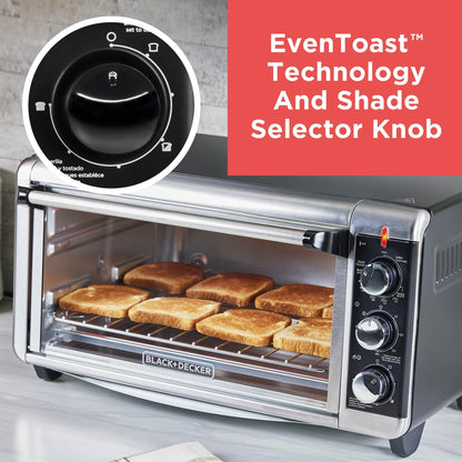 8-Slice Extra Wide Convection Countertop Toaster Oven