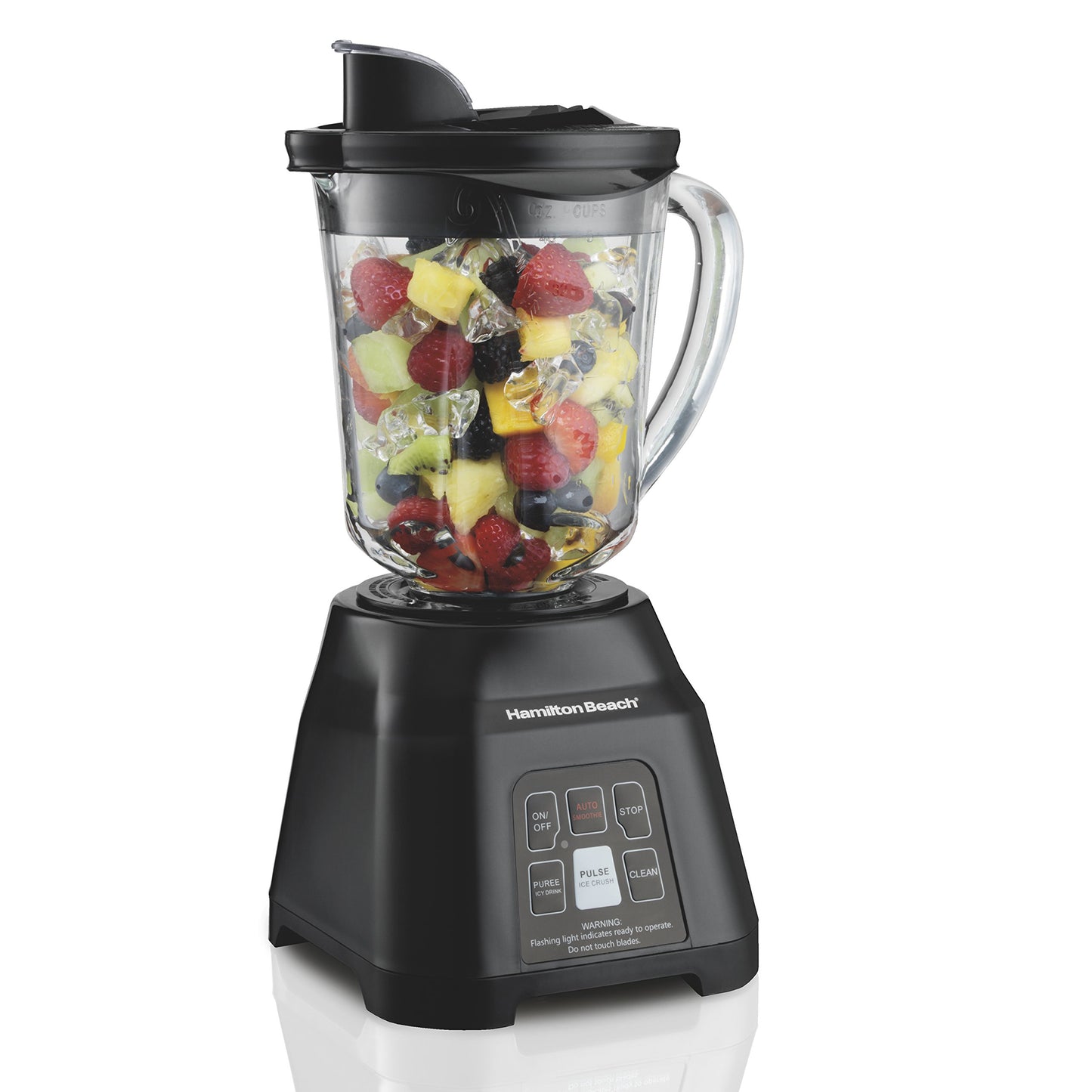 Smart Blender with 5 Functions & 40oz Glass Jar for Smoothies