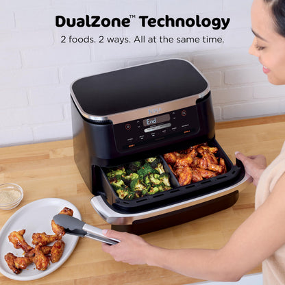 Ninja | Air Fryer | Finish Cooking Multiple Foods at the Same Time