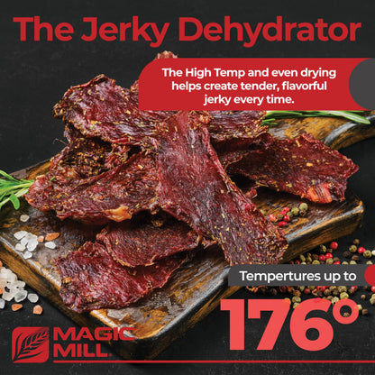 Food Dehydrator with Digital Timer & Adjustable Temperature Control